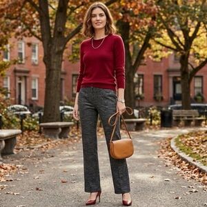 Classic Dark Loft Grey Texture pants size Lg